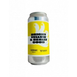 Verdant Brewing Co Bright Yellow And Really Good