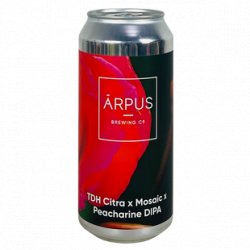 Ārpus Brewing Co. TDH Citra X Mosaic X Peacharine DIPA Ārpus Brewing Co. TDH Citra X Mosaic X Peacharine DIPA