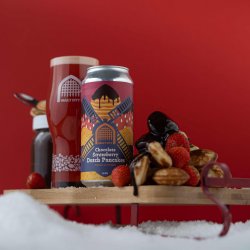 Vault City Brewing Chocolate Strawberry Dutch Pancakes