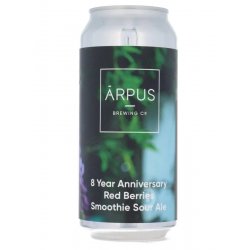 Ārpus Brewing Co. 8 Year Anniversary Red Berries Smoothie Sour Ale Ārpus Brewing Co. 8 Year Anniversary Red Berries Smoothie Sour Ale