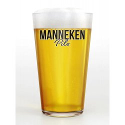 Manneken Pils 25cl, 33cl and 50cl - Beer Glass Enthusiast