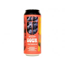 NOZIB - 15°SOUR Fruit Show #6 Raspberry + Mango + Maracuja + Blueberry 0,5l can 6,5% alc. - Beer Butik