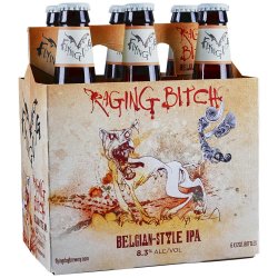 Flying Dog Raging Bitch Belgian IPA 6 pack 12 oz. Bottle - Petite Cellars