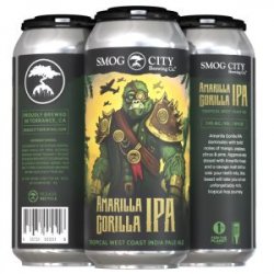 Smog City Amarilla Gorilla IPA 16oz can-4pk - Bine & Vine