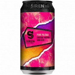 Siren Craft Brew - Pink Paloma - Left Field Beer