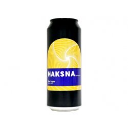 Haksna -  12°Our Lager 0,5l can 4,5% alc. - Beer Butik