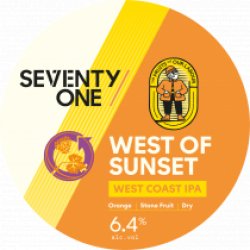 71 Brewing West of Sunset