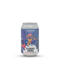 Blueberry Hero  Monyo (HU)  0,33L - 3,8% - Onlygoodbeer - Csakajósör