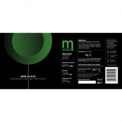 Maryensztadt New Black: Chocolate Hazelnut Oat Stout Maryensztadt New Black: Chocolate Hazelnut Oat Stout