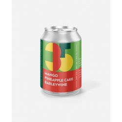 Dūmų fabrikas - Sakiškės Alus Mango pineapple cake Barleywine  11%ABV 29°P - Sakiškės Brewery