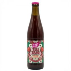 Funky Fluid Tiki Tang: Strawberry & Rhubarb