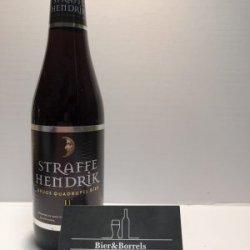 Straffe Hendrik  Quadrupel - Bier en Borrels