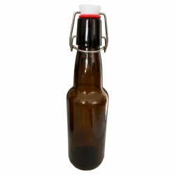 BOTELLA SWING TOP 330 ML AMBAR - Insumos Cerveceros de Occidente