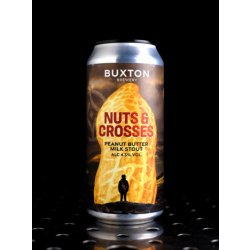 Buxton  Nuts And Crosses  Peanut Butter Milk Stout  4,5% - Quaff Webshop