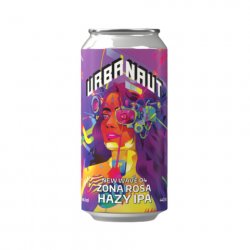Urbanaut Brewing New Wave 04 - Zona Rosa Hazy IPA Urbanaut Brewing New Wave 04 - Zona Rosa Hazy IPA