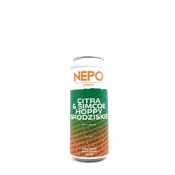 Nepo Brewing Citra & Simcoe Hoppy Grodziskie Nepo Brewing Citra & Simcoe Hoppy Grodziskie