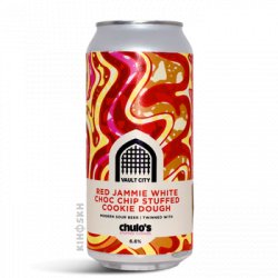 Vault City Brewing Red Jammie White Choc Chip Stuffed Cookie Dough Sour - Kihoskh