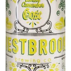 Lemon Cucumber Gose, Westbrook Brewing Co. - Nisha Craft