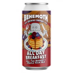 Behemoth All Day Breakfast All the berries with Maple Sour Ale 440ml - The Beer Cellar