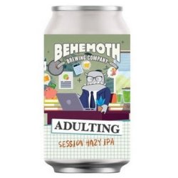 Behemoth Adulting Session Hazy IPA 330ml - The Beer Cellar