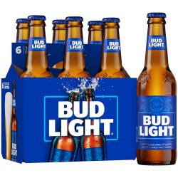 Bud Light Beer 6 pack 12 oz. Bottle - Petite Cellars