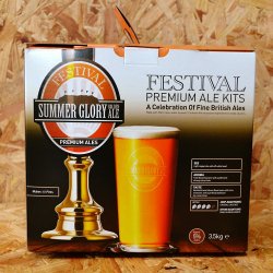 Festival Ales - Summer Glory Golden Ale - 40 Pint Beer Kit - Brewbitz Homebrew Shop