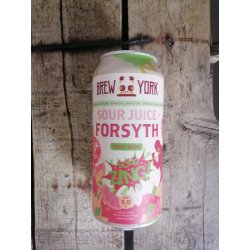 Brew York Sour Juice Forsyth 5% (440ml can) - waterintobeer