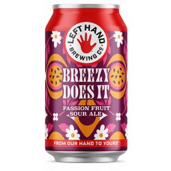 Left Hand Breezy Does It Passionfruit Sour 12oz 6pk Cn - Luekens Wine & Spirits