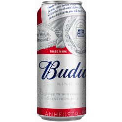 Budweiser Lager 5% - 15 x 71 cl Dose - Bieronlineshop