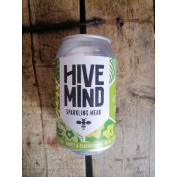 Hive Mind Honey & Elderflower Sparkling Mead 4% (330ml can) - waterintobeer