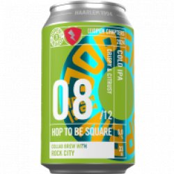 Jopen X Rock City - Hop to be Square Cold IPA - Speciaalbierkoning