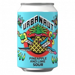 Urbanaut Pineapple & Lime Sour 330ml - The Beer Cellar