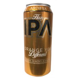 Artifex Orange You Different Hazy IPA 473ml BB 010423 - The Beer Cellar