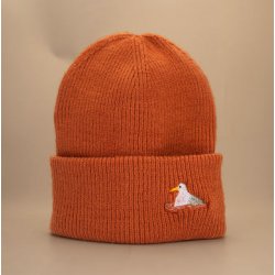 Stigbergets Beanie with seagull - Orange - Stigbergets Bryggeri