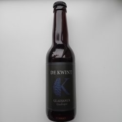 De Kwint Gladjanus Quadrupel - 330ml - 8,8% - GUN Speciaalbieren