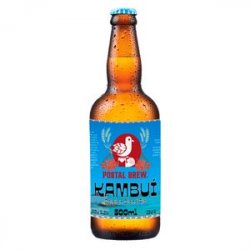 Postal Brew Kambuí Blond Ale com Pimenta Rosa 500ml - CervejaBox