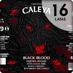 Caleya Black Blood - Cerveza Caleya