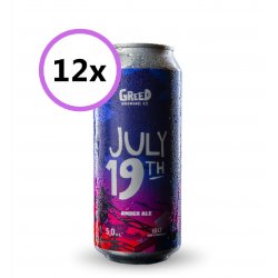 12x Cerveza Greed July 19th 473cc - Portal Voy