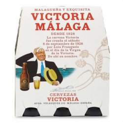 Cerveza Victoria de Málaga pack de 6 botellas de 25 cl. - Carrefour España
