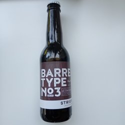 Strieper Barrel Type NO3 2024 Red Wine BA Quadrupel - 330ml - 11,9% - brouwerij Strieper, Valkenswaard - GUN Speciaalbieren