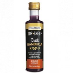 Aromatizante still spirits  Top Shelf black sambuca 50 ml - El Secreto de la Cerveza