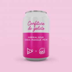 90 BPM Brewing Co. Confiture De Gelato - Imperial Sour Cassis Mangue Pêche