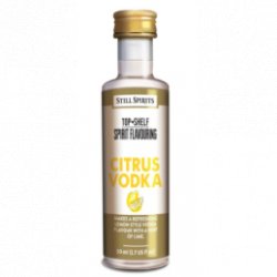 Aromatizante still spirits Top Shelf Citrus  Vodka 50 ml - El Secreto de la Cerveza