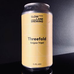 Slow Lane Brewing Threefold Slow Lane Brewing Threefold