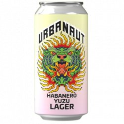 Urbanaut Habanero & Yuzu Lager 440mL - The Hamilton Beer & Wine Co