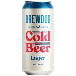 Brewdog Cold Beer Gluten Free - Drinks of the World