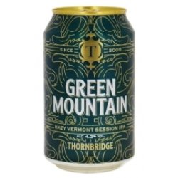 Thornbridge Green Mountain Hazy Session IPA - Drinks of the World