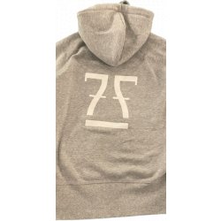 7 Fjell Zip Hoodie Grå  S - 7 Fjell Bryggeri