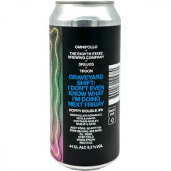 Omnipollo x Brujos x Troon x Eight State Brewing Graveyard Shift - Beer Shop HQ