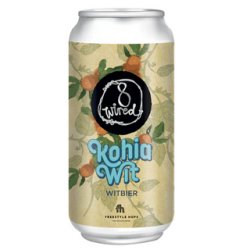 8 Wired Kohia Witbier 440ml - The Beer Cellar